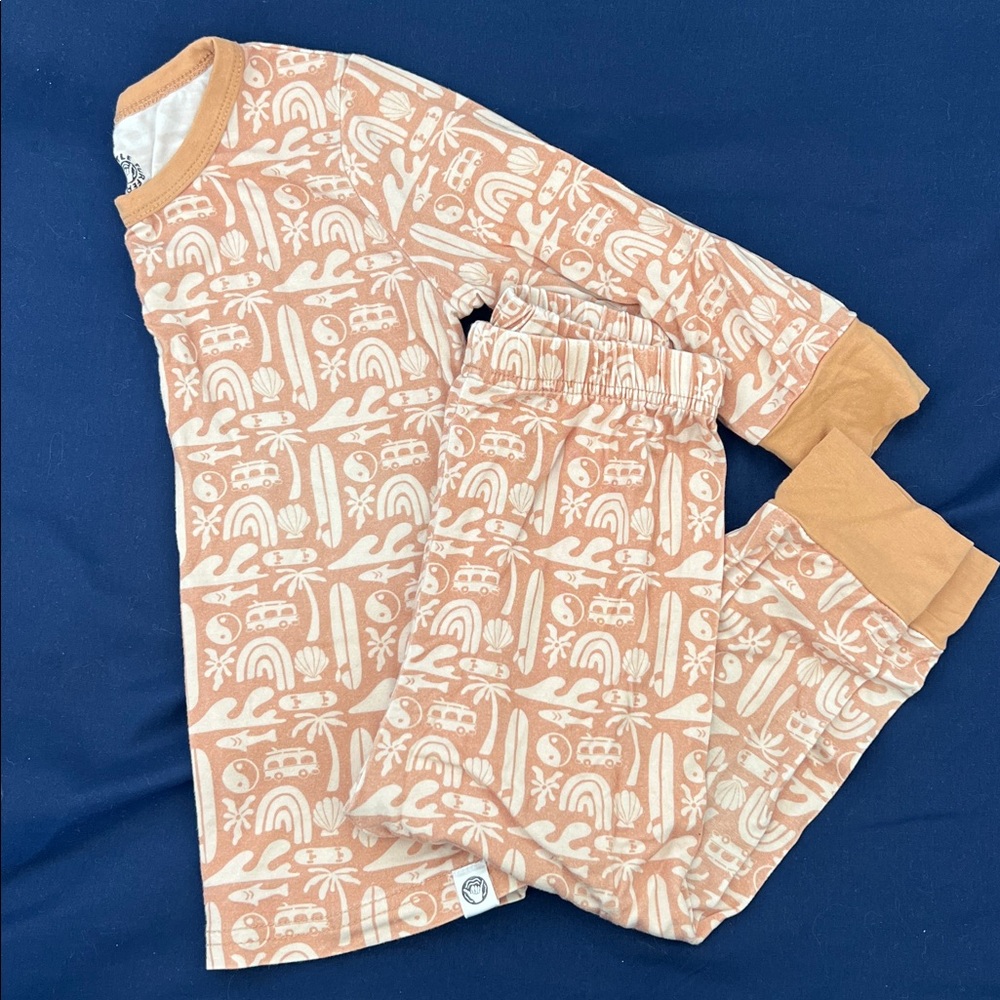 Little Surfer Dude L/S Pajamas